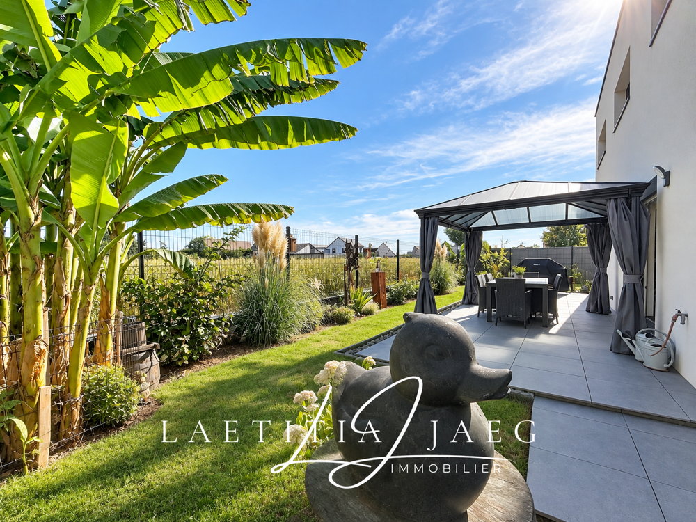 MAISON CONTEMPORAINE DE 168 m2 4 CHAMBRES CONSTRUCTION 2018 SAND
