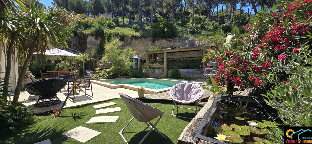 Maison 5 pieces de 130m2 sur parcelle de 1260m2 avec piscine et garage