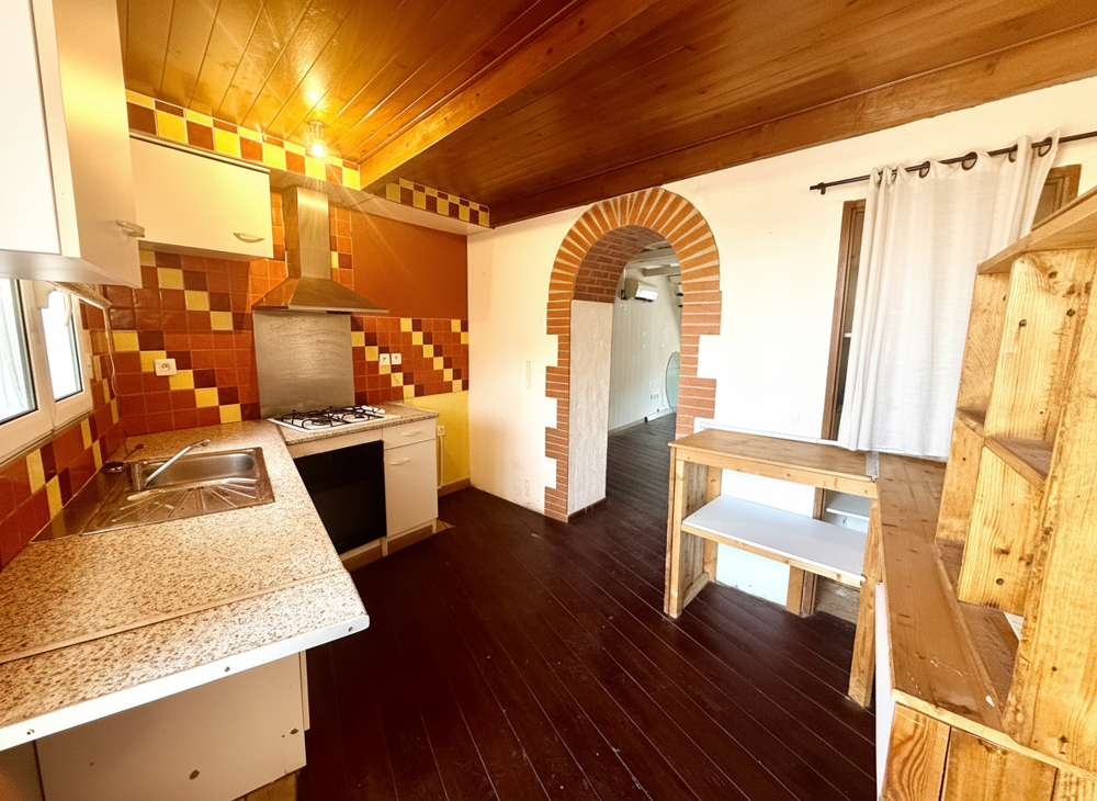 Maison de Village F3 avec garage et jardin