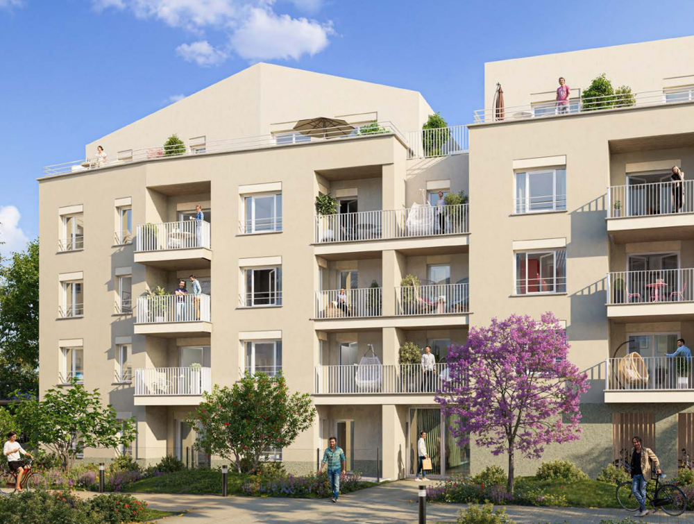 Appartement neuf 2 pièces et balcon