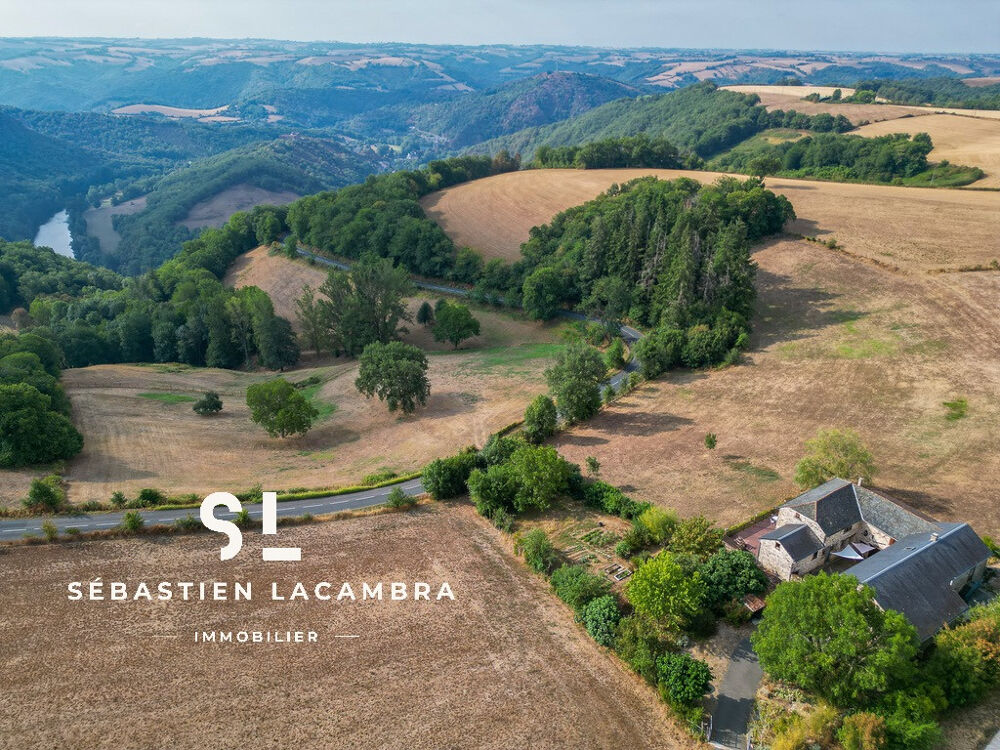 Propriété de caractère avec vue dominante sur la vallée du Tarn