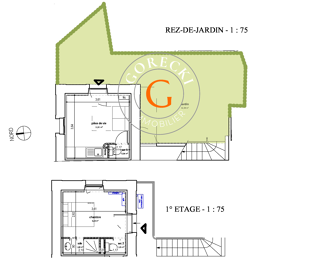  Duplex/triplex  vendre 2 pices 25 m