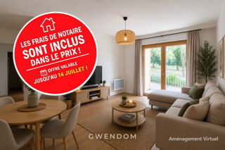  Appartement à vendre 3 pièces 54 m²