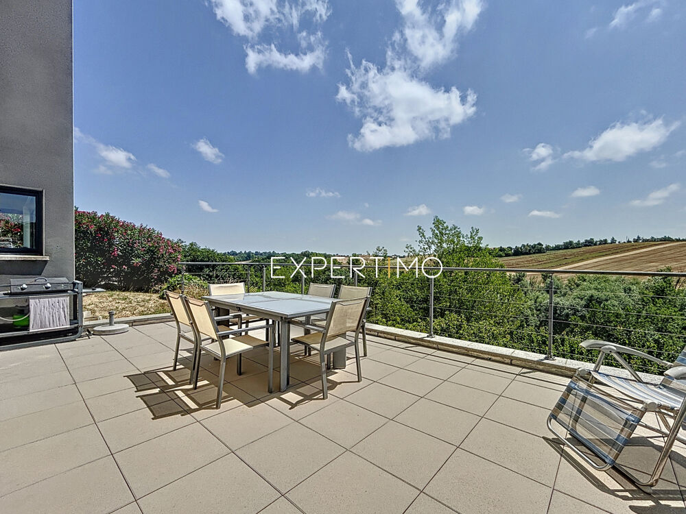 Vente Maison Maison Contemporaine à Nailloux 5 pièces, 153 m2 env. avec sous-sol complet et terrasses sise sur une parcelle Nailloux