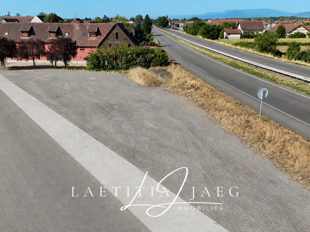 Vente Terrain KOGENHEIM   12,23 ARES CONSTRUCTIBLES   BELLE OPPORTUNITÉ Kogenheim