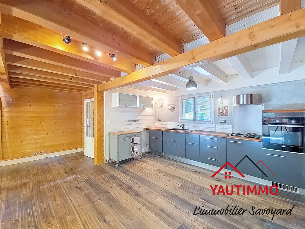 Chalet appartement ossature bois 2 chambres avec terrasses Lucinges proche Genève