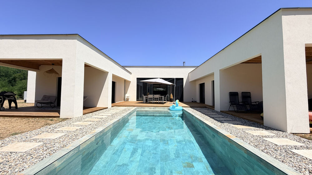 Villa contemporaine de 194 m2 construction passive