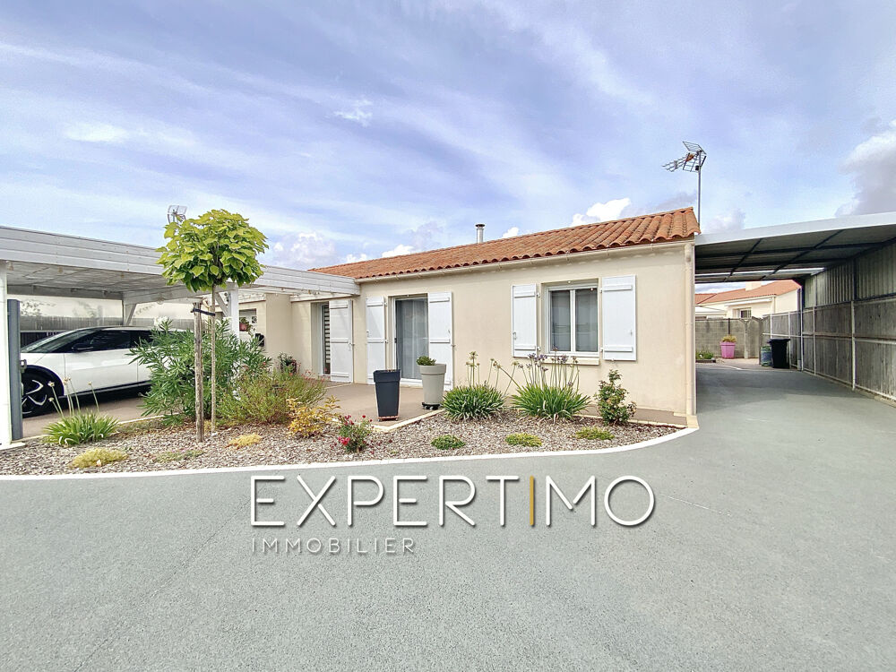 Vente Maison Maison de plain-pied T5 - 3 chambres - Terrain paysager et clôturé - Centre Ville à pied Jard sur mer