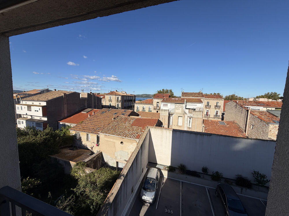 Vente Appartement Appartement T2   4 ème et dernier étage Vue étang   Loggia   Sète Sete