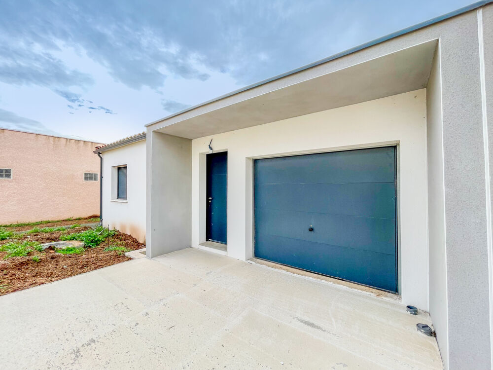 Maison plain pied 4 pièces de 76m2 sur une parcelle de 330m2