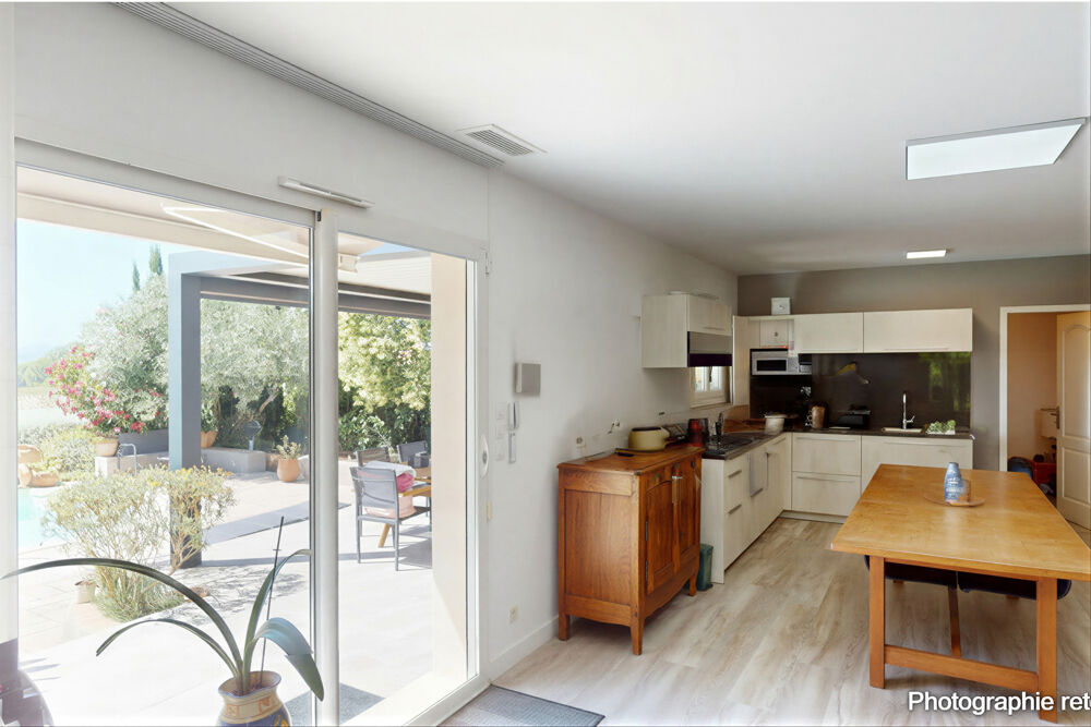 Vente Maison Villa de plain-pied avec piscine et vue panoramique sur les Cévennes   Un cadre de vie exceptionnel Villevieille