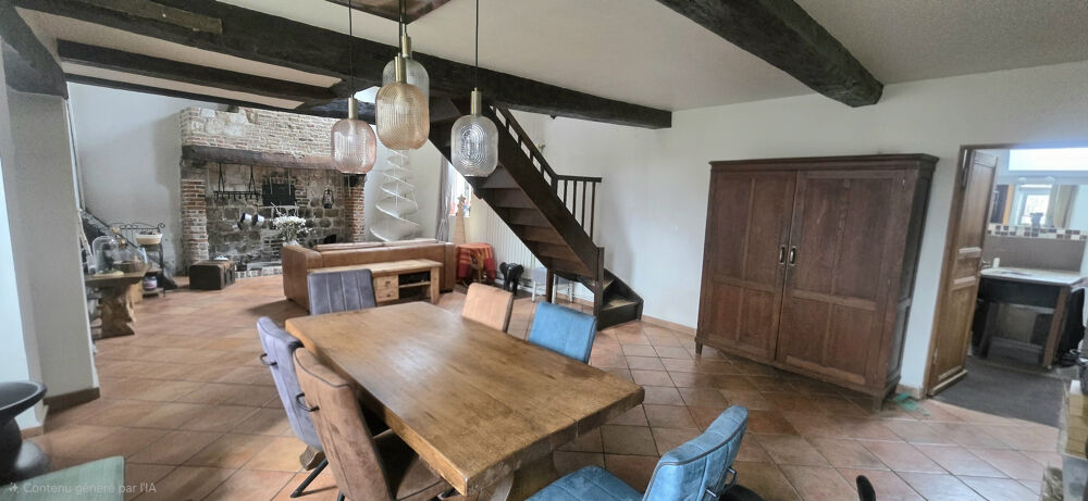 CORPS DE FERME AU CARRE AVEC 2 SPAS ET UN APPARTEMENT DE TYPE 2