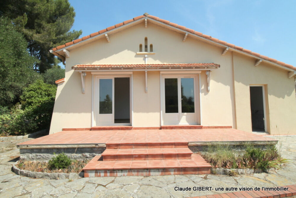 Vente Maison Maison de plain-pied d'environ 65 m2 sur une parcelle de 1275 m2 arborée à l'entrée de Bouzigues Bouzigues