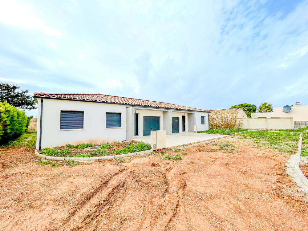 Maison plain pied 4 pièces de 76m2 sur une parcelle de 388m2
