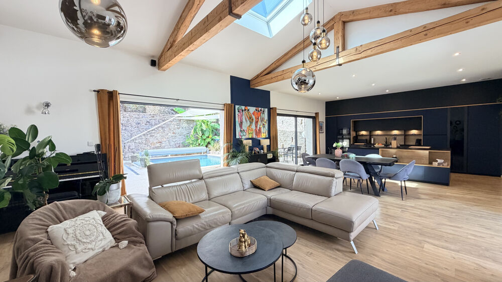 Vente Maison L'âme d'une ancienne ferme, l'élégance d'une maison d'architecte Valfleury
