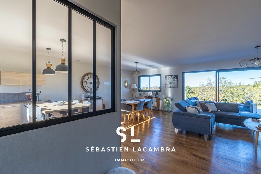 Vente Maison CARLUS   VILLA CONTEMPORAINE AVEC PISCINE, VUE DÉGAGÉE ET DPE A Carlus