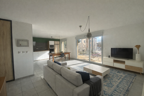   SAINT GALMIER APPARTEMENT T4 88 m2 AVEC TERRASSES ET GARAGE ET VUE D�GAG�E Appartement - 4 pi�ce(s) - 88 m�