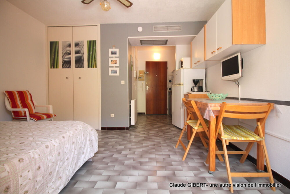 Vente Appartement Studio / T1 au 1er étage avec ascenseur + terrasse, situé à 3 minutes à pied de la cure à Balaruc-Les-Bains Balaruc les bains