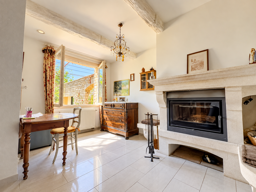 Vente Remise/Grange Viager occupé - Gordes Provence - Villa piscine plein sud Gordes