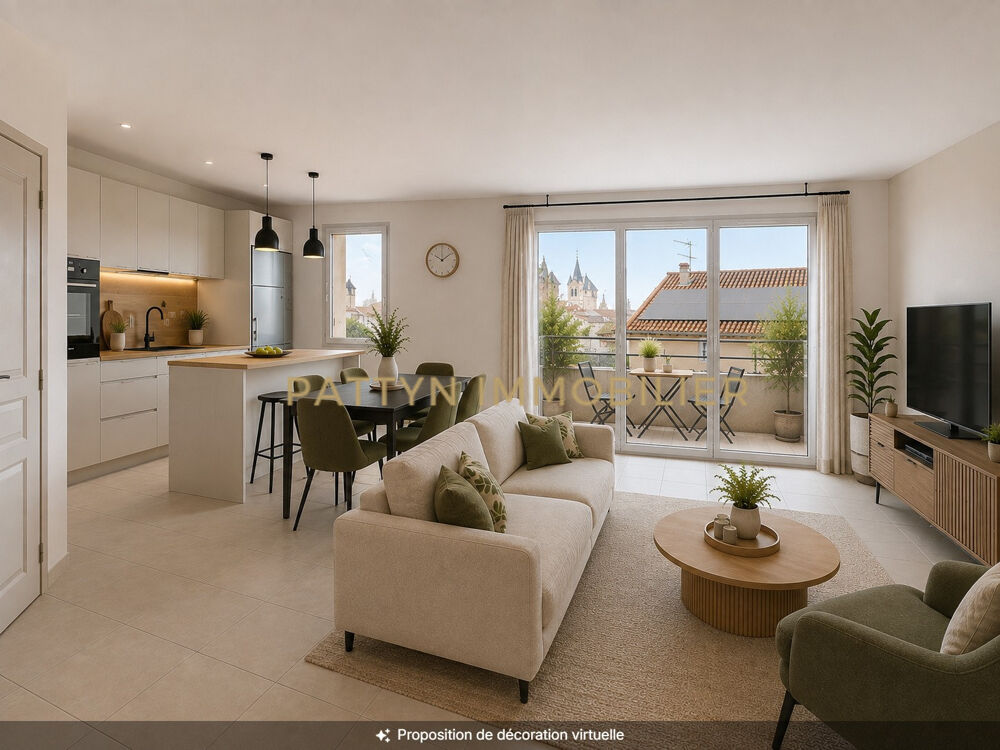 Vente Appartement Un dernier étage avec ascenseur, cave, balcon et vue dégagée, au cœur du village Amberieux en dombes