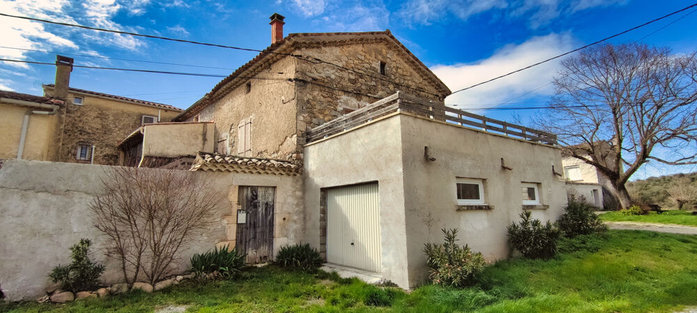 Vente Maison Maison de Hameau en pierre + Cour intrieure + Terrasse + Sous-sol + Garage Lagorce