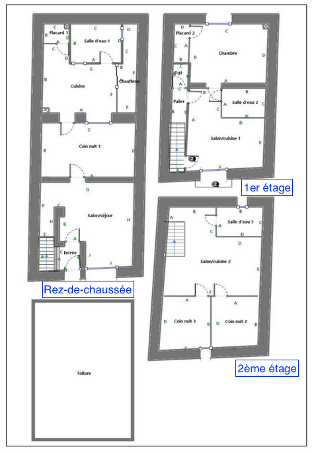 Vente Immeuble DEPT 34 - AGDE CENTRE : IMMEUBLE DE 3 APPARTEMENTS - EXPLOITATION IMMEDIATE - PROCHE GARE Agde