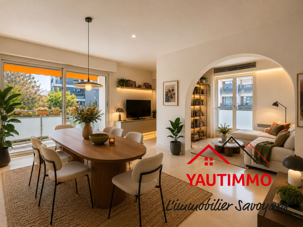 Vente Appartement Appartement T5 avec terrasse, parc privé, suite parentale et vue Mont-Blanc   Ambilly, à la frontière suisse Ambilly