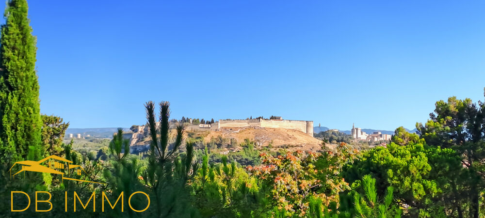 Vente Maison Villa contemporaine avec vue panoramique exceptionnelle sur le Palais des Papes Villeneuve les avignon