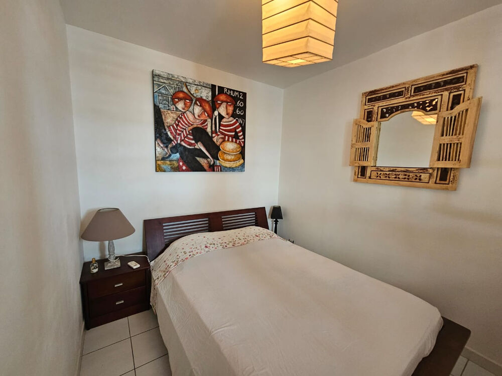 Appartement T2 à vendre à Saint-François (97118) 45 m2 avec vue mer et accès direct à la plage
