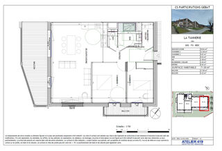  Appartement � vendre 3 pi�ces 71 m�