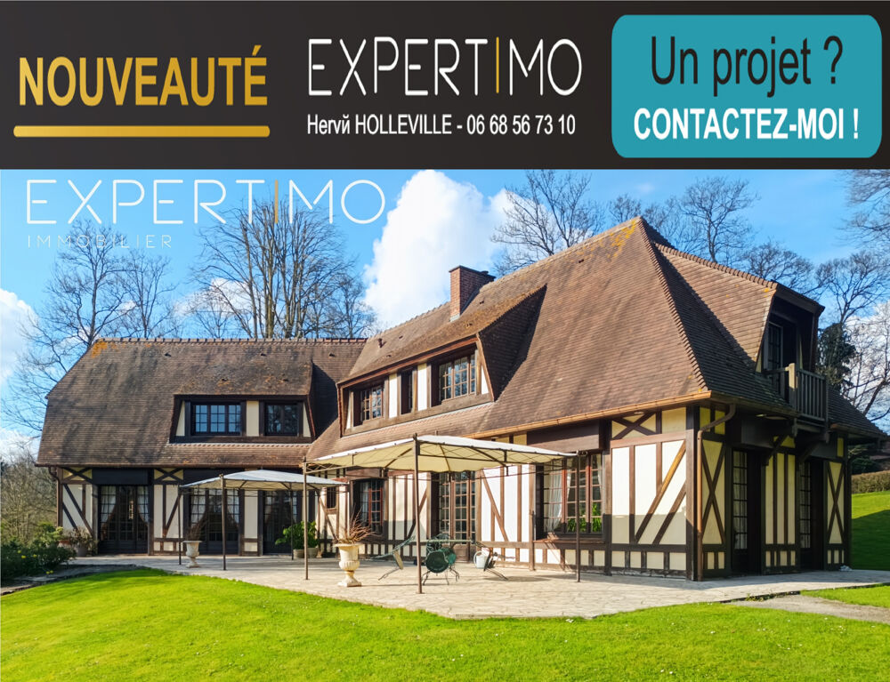 Propriété de caractère aux portes de la Baie de Somme 388 m2 habitables sur plus d1 hectare
