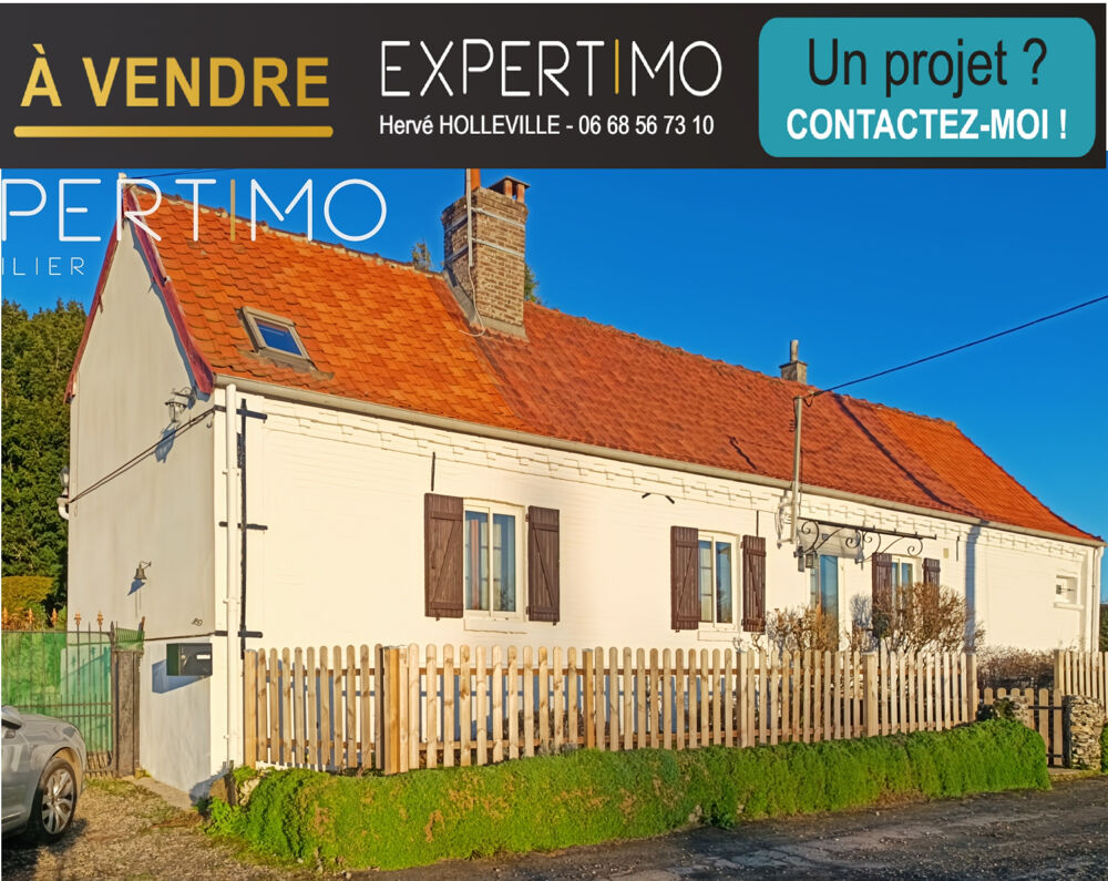 Vente Maison Belle longère sur un terrain bien aménagée proximité forêt de Crécy Regniere ecluse
