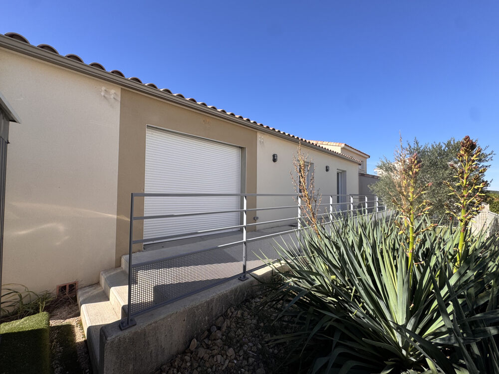 À LOUER SUPERBE MAISON 100m2 DE PLAIN-PIED AVEC JARDIN, TERRASSE ET GARAGE ROCHEFORT-DU-GARD