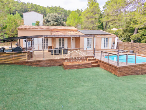   Maison 120m2 de plain pied, 3 chambres, piscine semi enterrée Maison - 4 pièce(s) - 120 m²
