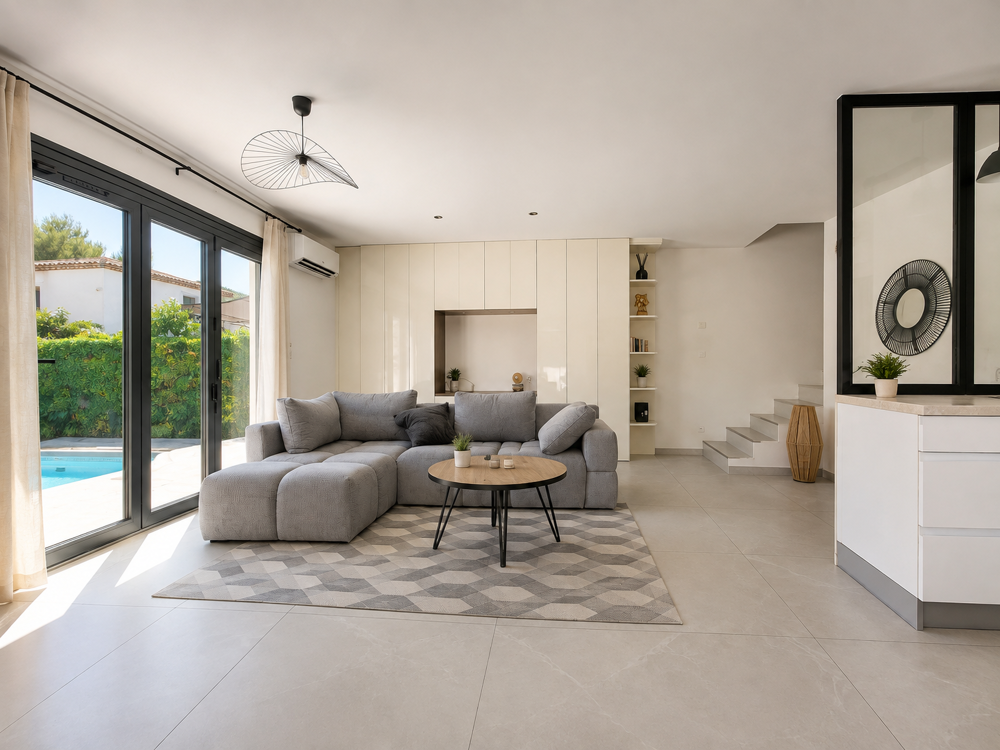 Vente Maison VILLA MODERNE TYPE 4 PIECES AVEC PISCINE PARC FRANCOIS MITERRAND Chateauneuf les martigues