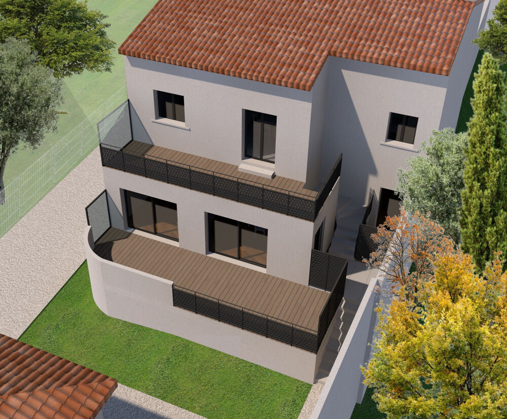 Appartement de type 4 Terrasse de 25m2 + Sous-sol indépendant + 2 places de parking