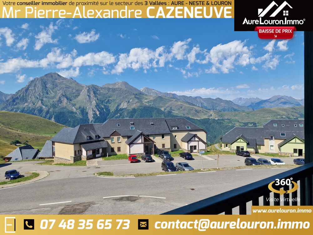 Vente Appartement Studio cabine 4 pers 29m2 au cur de la station de PEYRAGUDES-BALESTAS Loudenvielle