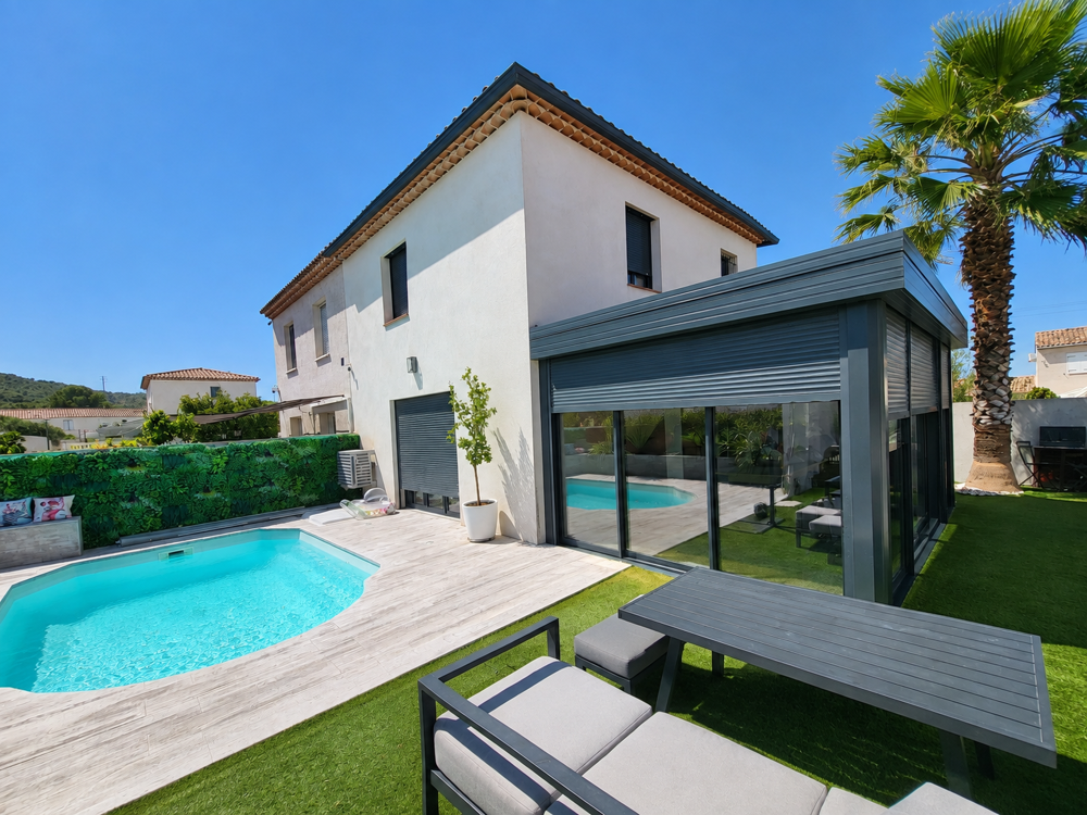 Vente Maison VILLA MODERNE TYPE 4 PIECES AVEC PISCINE PARC FRANCOIS MITERRAND Chateauneuf les martigues