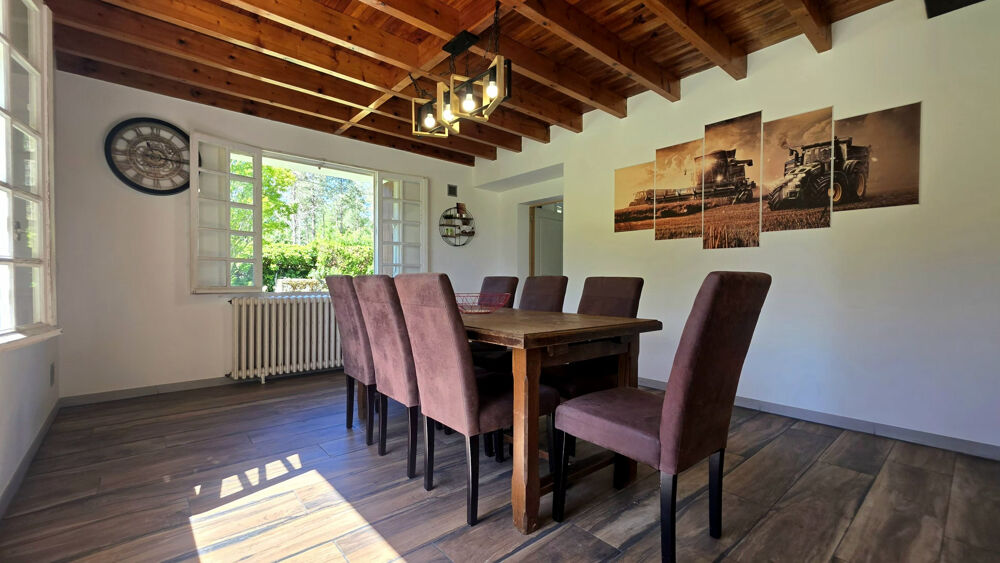 Vente Maison MAISON T4 - 106M2 EN CAMPAGNE AVEC TERRAIN D'1HA ET DEPENDANCE / PROCHE NERAC Reaup lisse