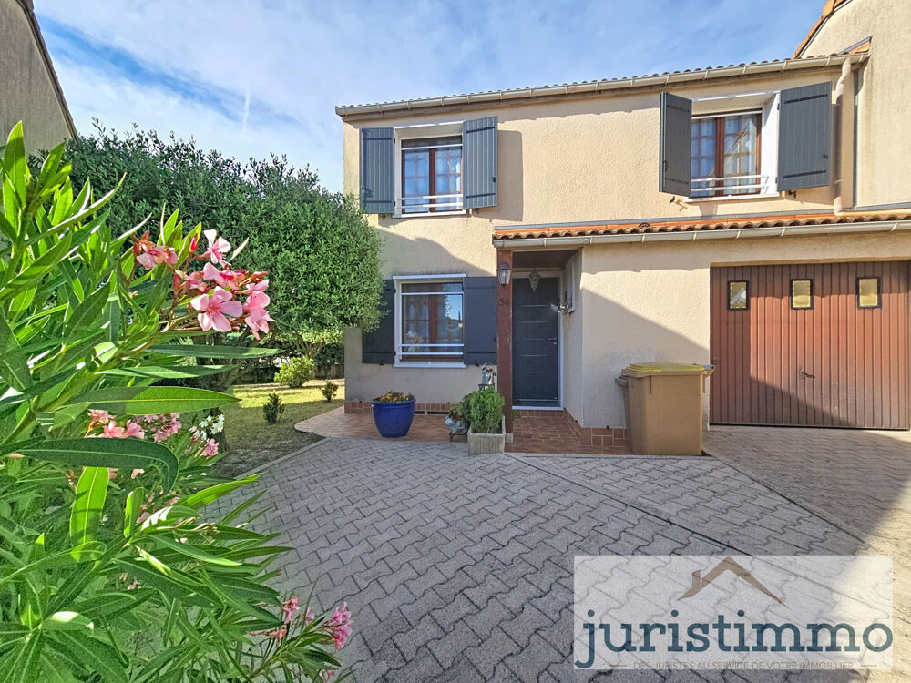 MAISON SOIGNEE DE 1983 de 90m2 sur 426m2 DE TERRAIN, GARAGE ET SOUS SOL DE 60M2