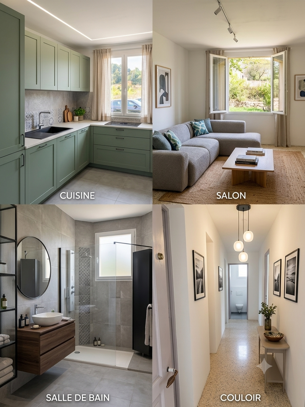 À VENDRE Appartement T4 en rez-de-jardin avec terrain privatif d'environ 400 m2