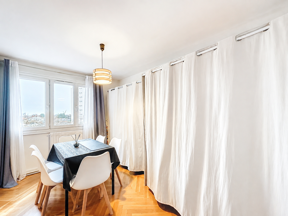 Villeurbanne  T3 60 m2 | Balcon | Cave | Reconfiguré T3