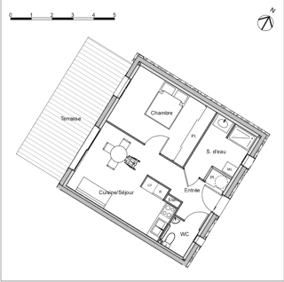  Maison 3 pices 63 m Saussines