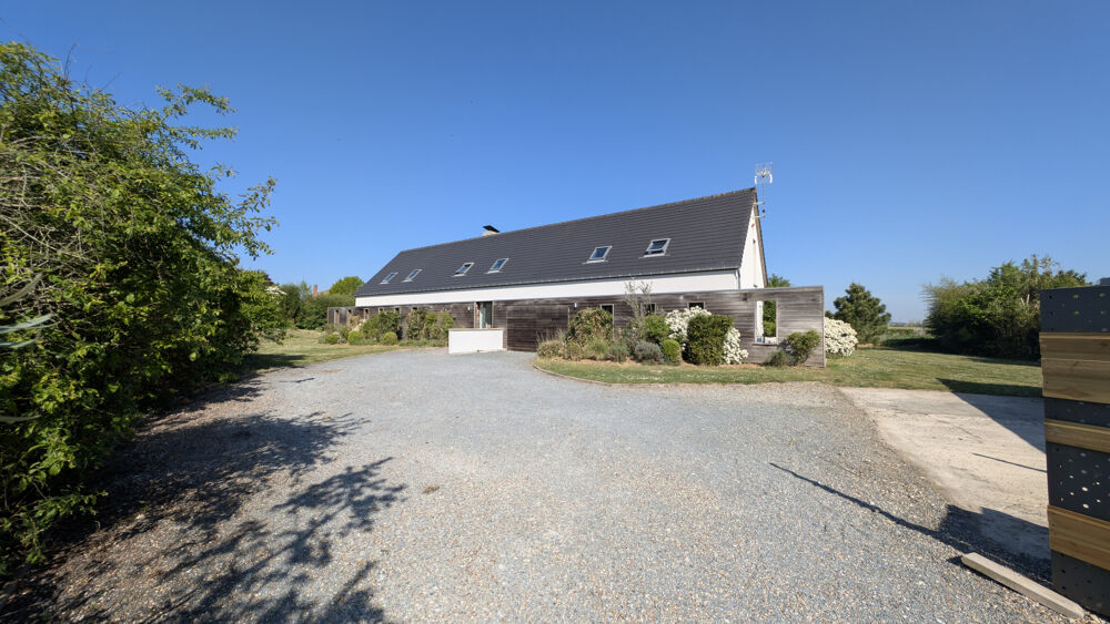 Saint-Quentin-en-Tourmont : Maison d'Architecte d'Exception à Deux Pas du Marquenterre