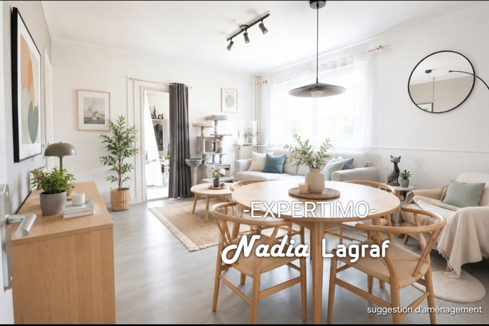 Appartement F5 familial lumineux de 80,89 m2 avec balcon