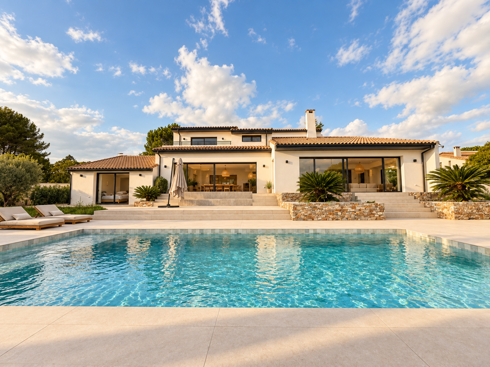 Vente Maison Maison 7 pièces de 300m2 sur une parcelle de 1 200m2 Castelnau le lez