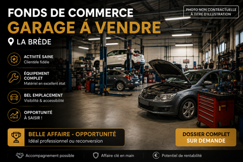 Fonds de commerce m&eacute;canique auto/moto - LA BREDE (33650) 400000 33650 La brede