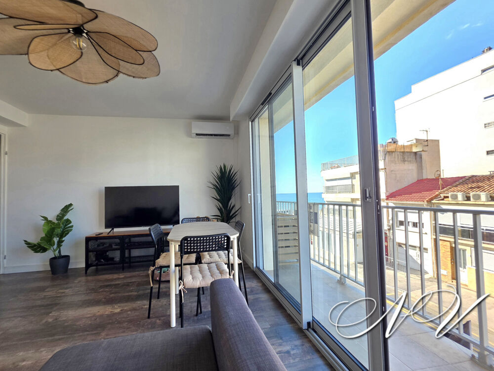 Vente Appartement T2 CABINE D'EXCEPTION - ENTIEREMENT RENOVE - VUE LATERALE MER Palavas les flots