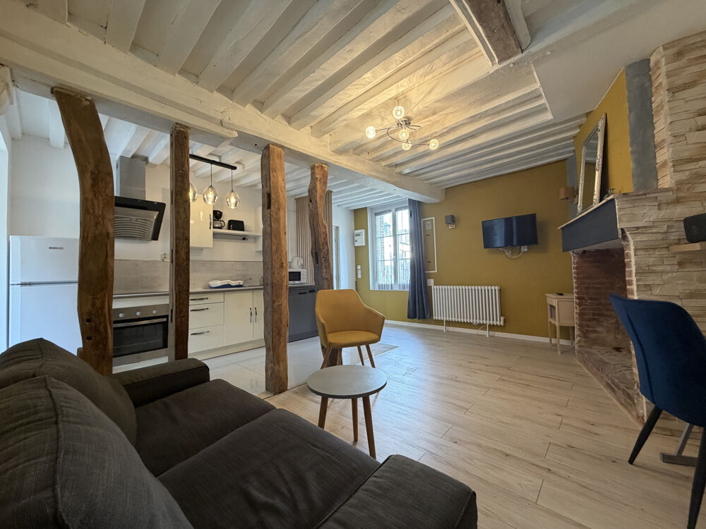 Vente Appartement HONFLEUR - APPARTEMENT 3 PIÈCES AVEC JARDIN ET TERRASSE Honfleur