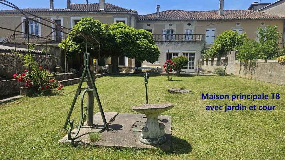 ENSEMBLE IMMOBILIER COMPOSEE DE 2 MAISONS INDIVIDUELLES ET 2 APPARTEMENTS - SECTEUR EAUZE